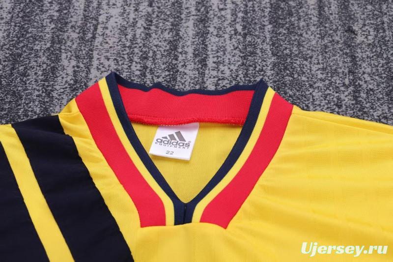 Retro 1993/94 Kids Arsenal Yellow & Black Away Jersey
