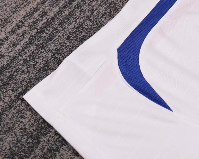 Retro Kids 2006 France White Away Jersey