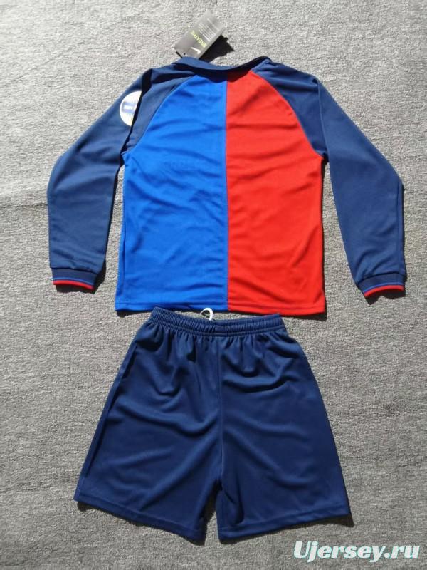 Retro 1899/1999 Kids Barcelona Centennial Long Sleeve Jersey