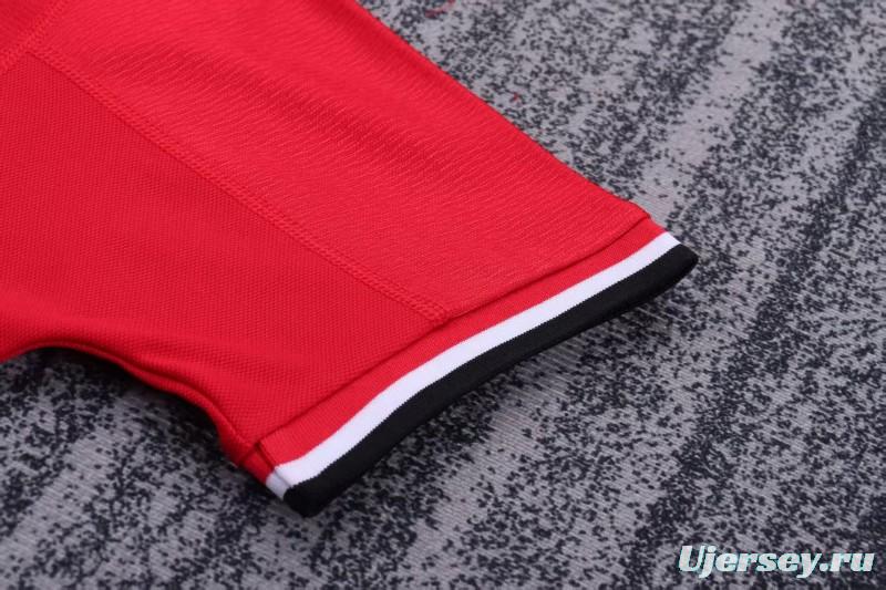 Retro 2000/02 Kids Manchester United Red Home Jersey