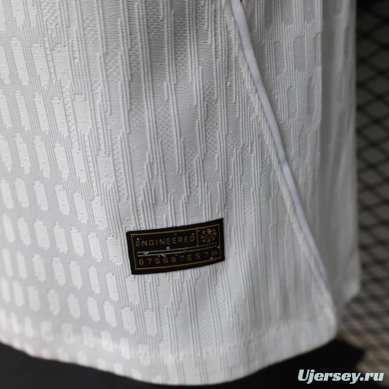 Player Version 2026 Poland Home White  Jersey