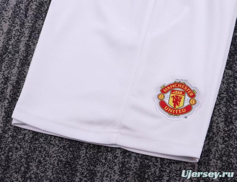 Retro Kids 13/14 Manchester United Red Home Jersey