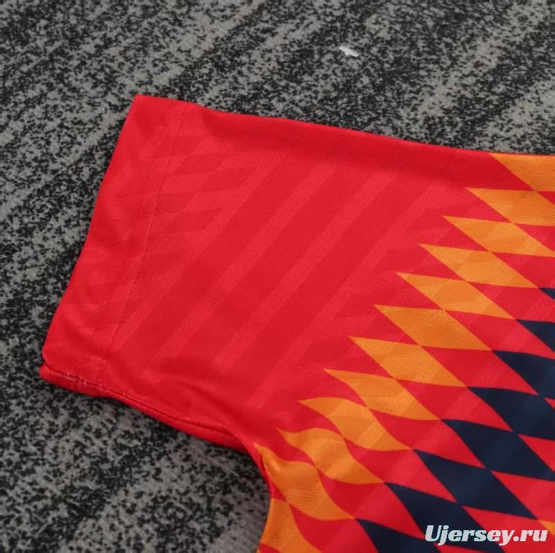 Retro Kids 1994 Spain Home Jersey