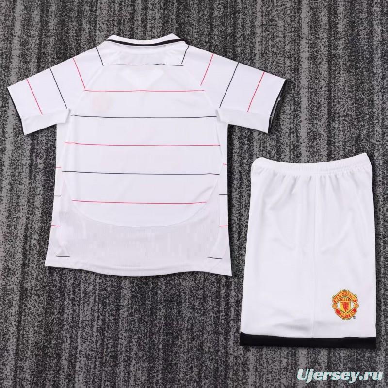 Retro Kids 03/05 Manchester United Away Jersey