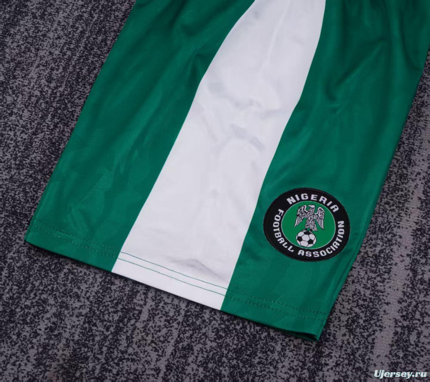 Retro Kids 1996  Nigeria Away White Jersey