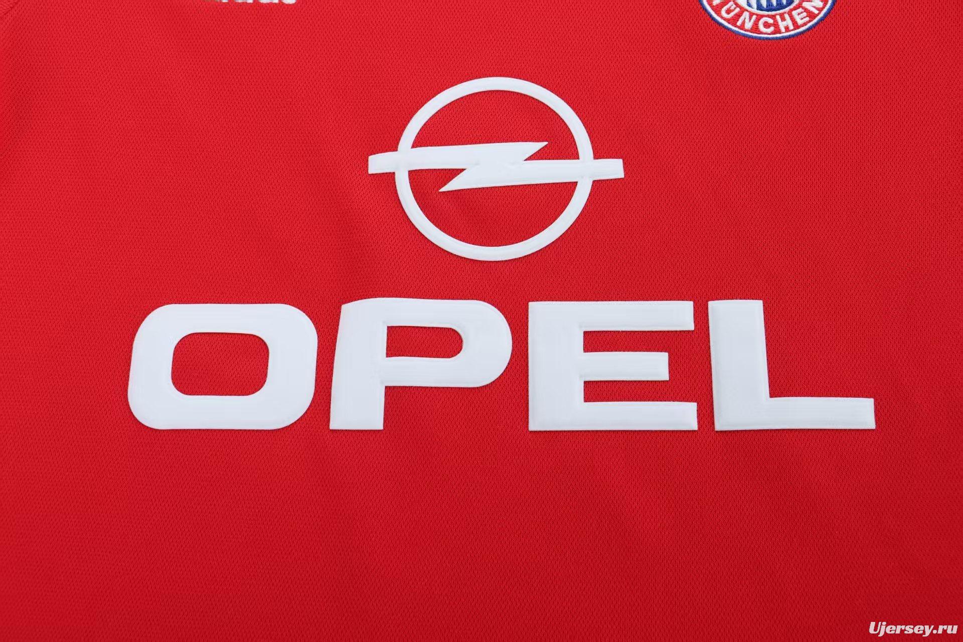 Retro 01/02 Kids Bayern Munich Home Jersey