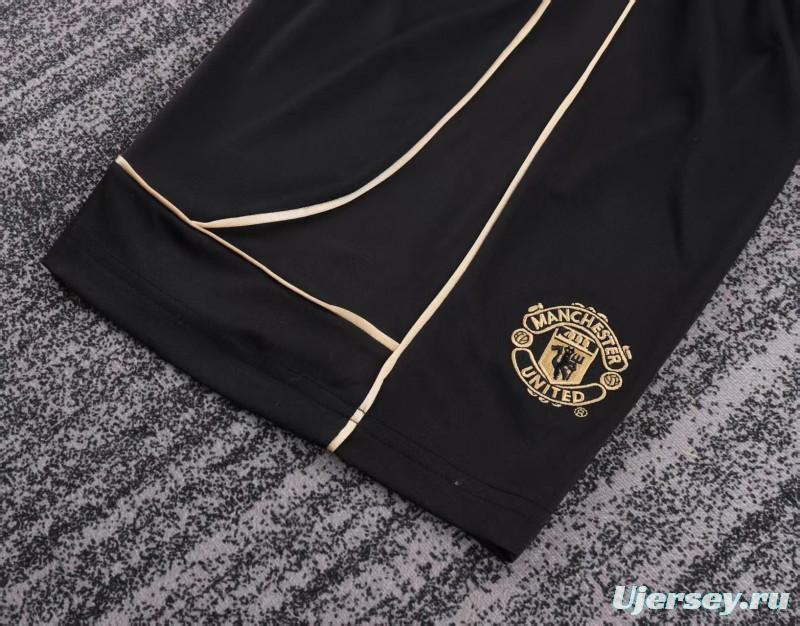 Retro Kids 01/02 Manchester United Centenary White Reversible Jersey