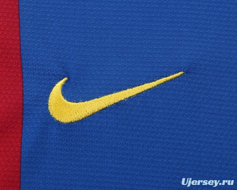Retro Kids 06/07 FC Barcelona Home Jersey