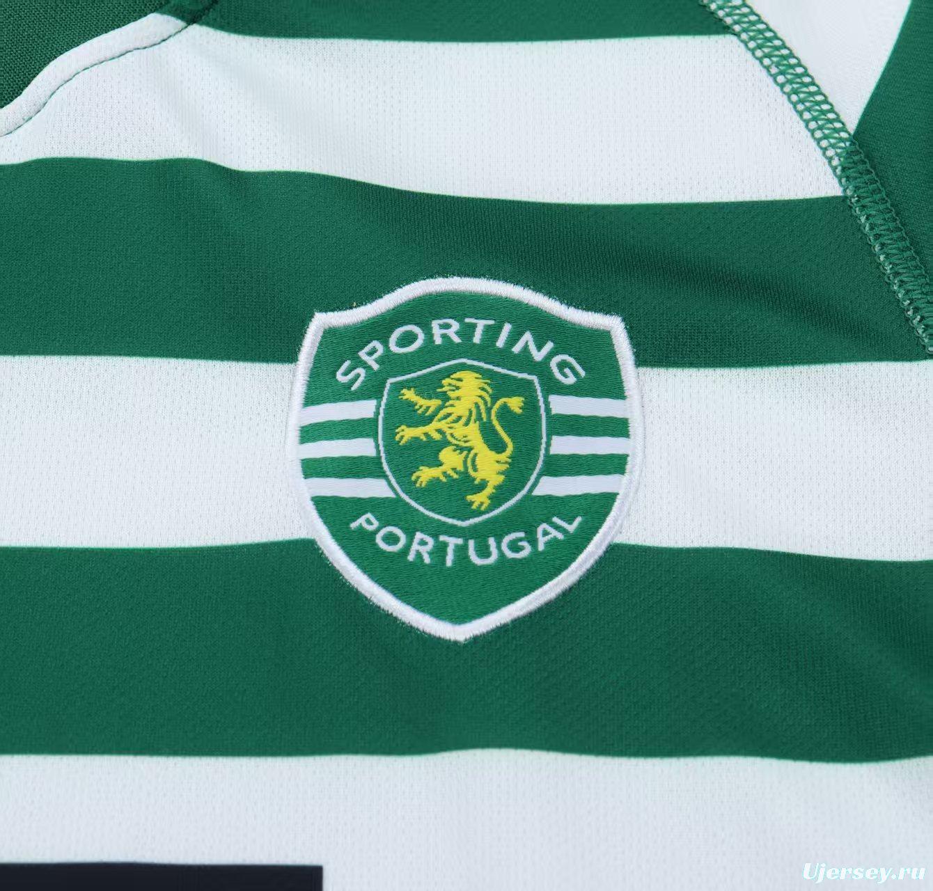 Retro Kids 03/04 Sporting CP Home Jersey