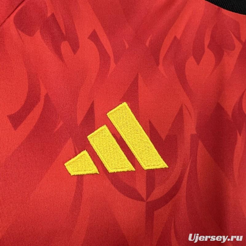 2026 Kids Belgium World Cup Home Kit