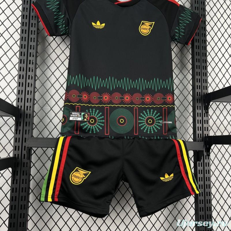 2026 Kids Jamaica X Bob Marley Away Jersey Kit