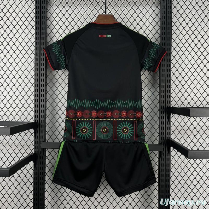 2026 Kids Jamaica X Bob Marley Away Jersey Kit