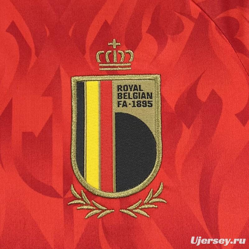2026 Kids Belgium World Cup Home Kit