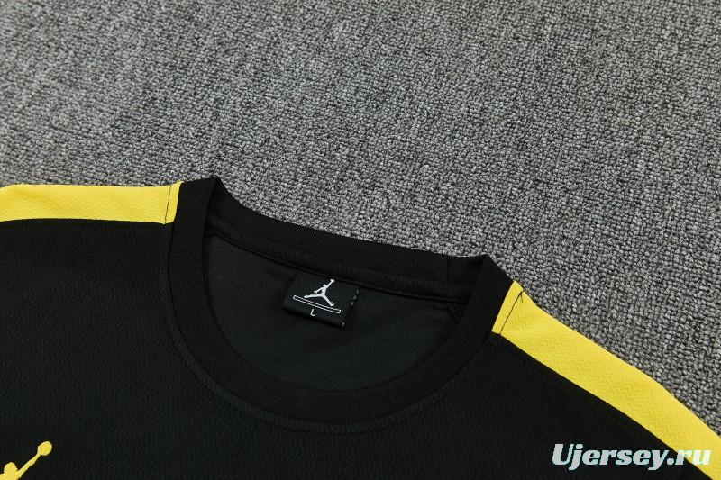 2026 Brazil Black Short Sleeve + Soccer Shorts