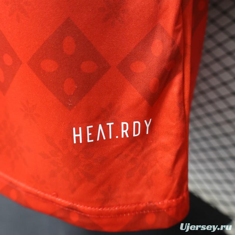Player Version 2026 Colombia Special Edition  Away Red Jersey