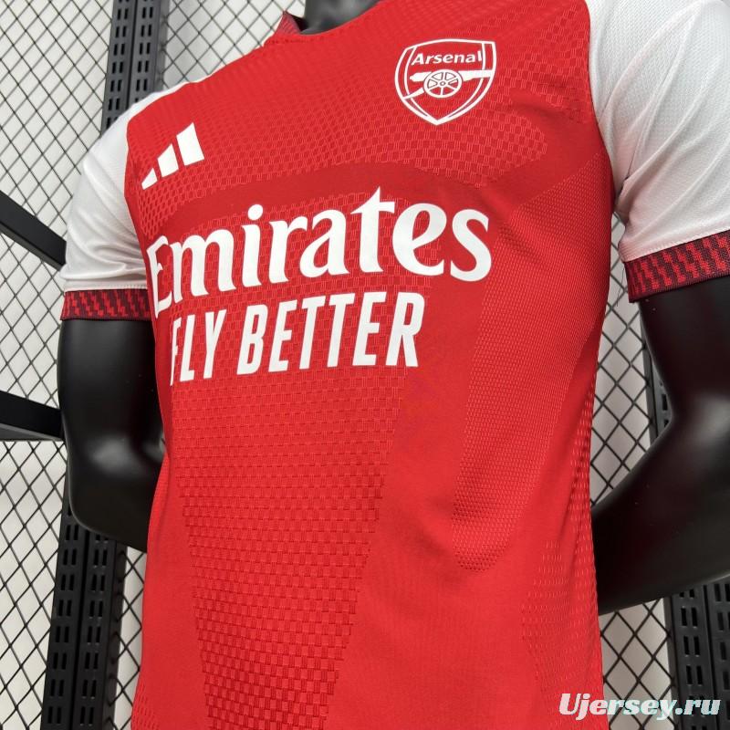 2026/27 Player Version Mens Arsenal Home Jersey