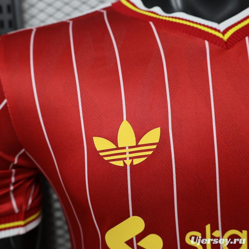 Player Version 26/27 Liverpool Red with White Pinstripe Home Jersey