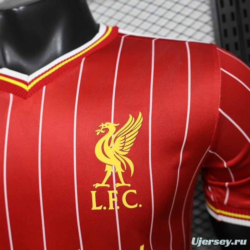 Player Version 26/27 Liverpool Red with White Pinstripe Home Jersey