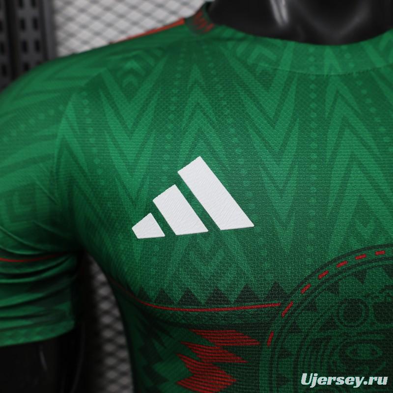 Player Version 2026 Mexico Green  Special Edition Home Jersey