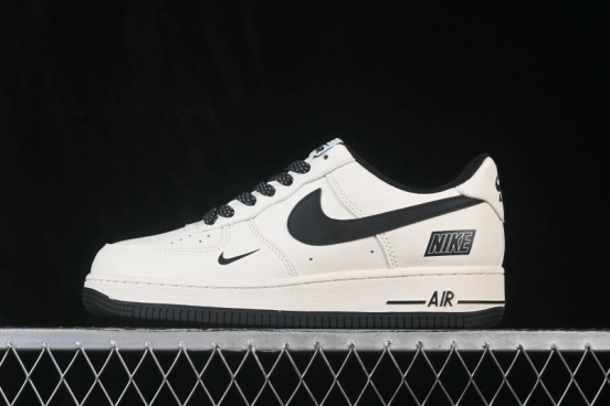 Nike Air Force 1 '07 Low Black White Classic Low-Top Casual Sneakers - JP8028-073