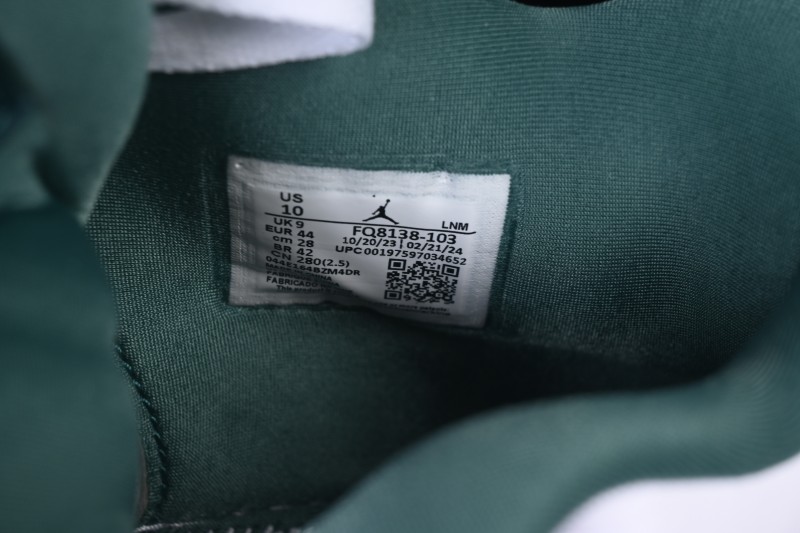 Nike Air Jordan 4 Retro Oxidized Green Basketball Shoes - AQ8138-103