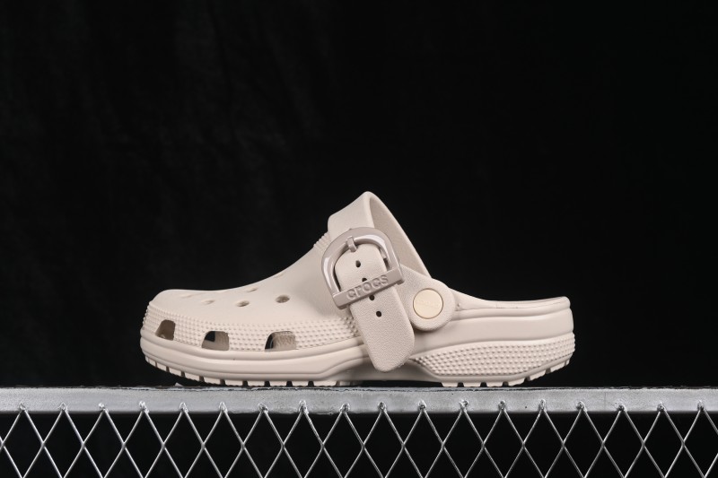 Crocs Enamel Buckle Clog Ballet Comfortable Casual Shoes - 209510