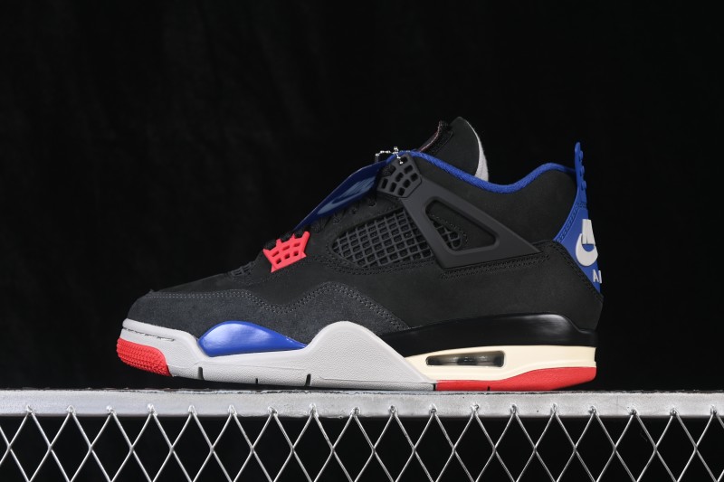 Nike Air Jordan 4 Retro AJ4 Black Grey Blue - FV5029-003