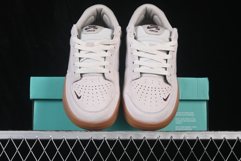 Nike SB Force 58 Retro Skateboarding Shoes with Durable Suede Overlays - DV5477-203