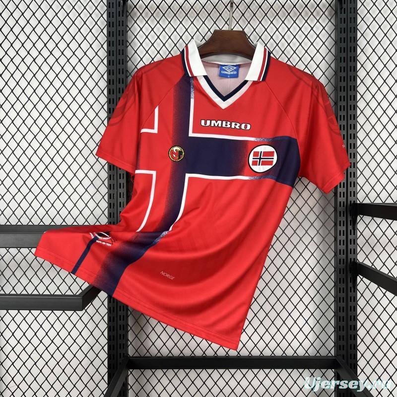 1997 Retro Norway Home Jersey
