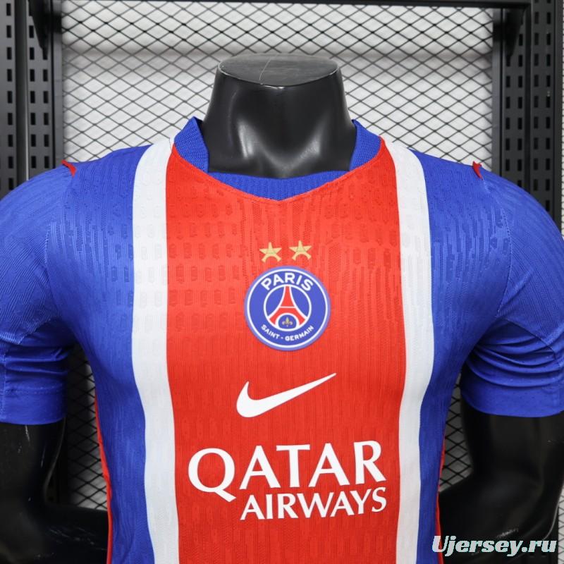 Player Version 26/27 Paris Saint-Germain Home Double Star Jersey