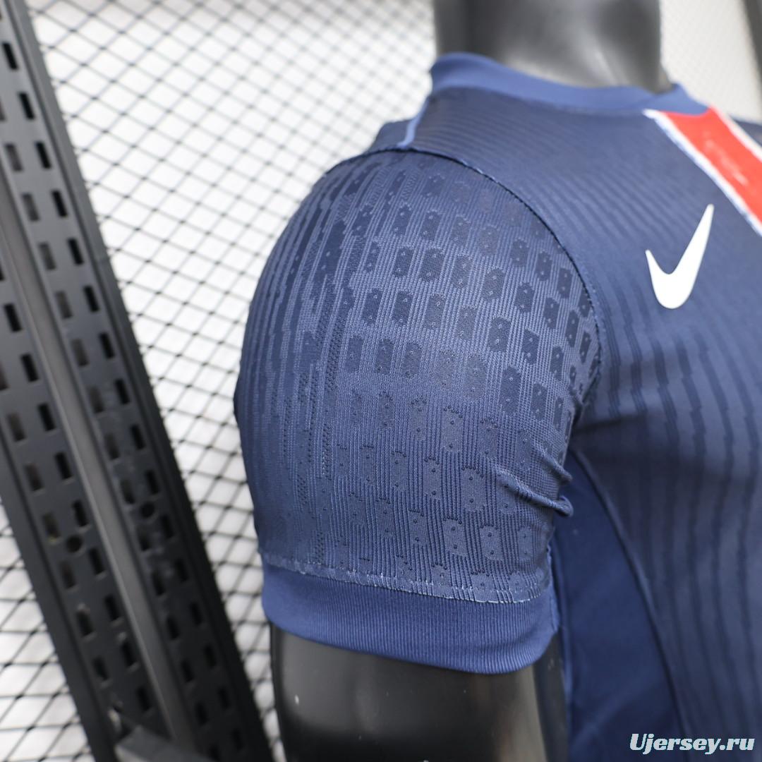 Player Version 24/25 Paris Saint-Germain Home Double Star Jersey