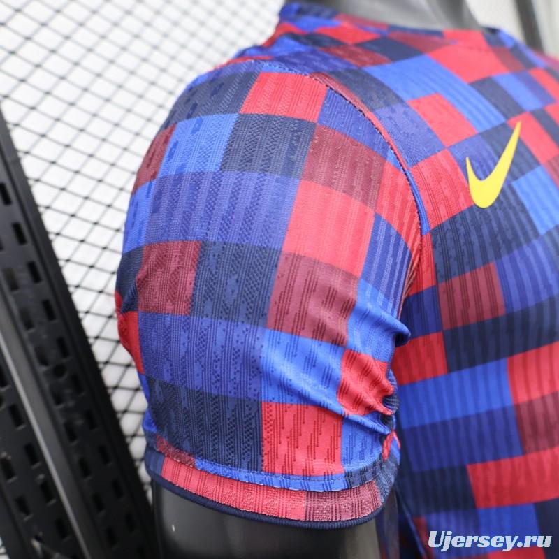 Player Version 26/27 Barcelona Pre-Match Top Jersey