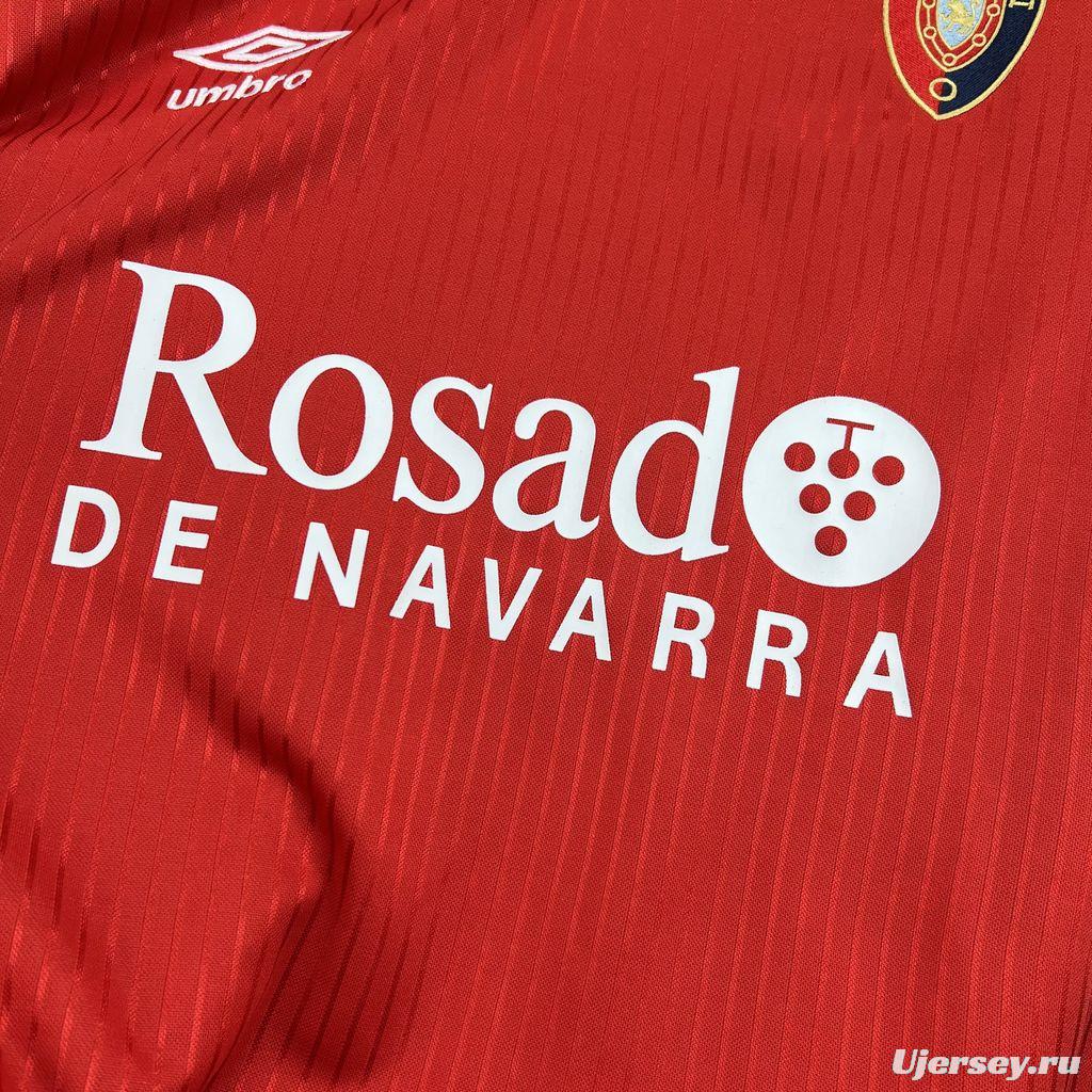 1987/88 Retro CA Osasuna Home Jersey