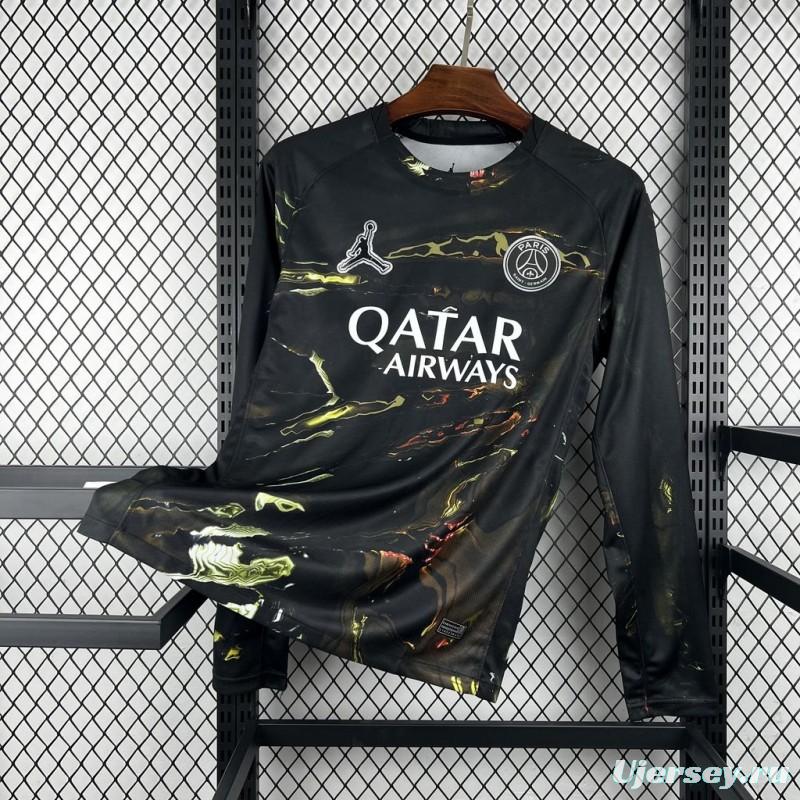 2025/26 Mens Paris Saint-Germain Fourth Long Sleeve Jersey
