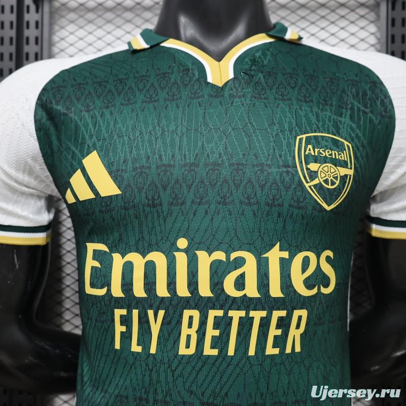 Player Version 26/27 Arsenal Green & White Special Edition Jersey