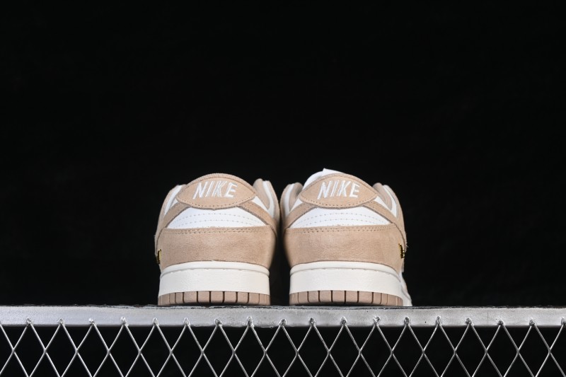Nike SB Dunk Low Year of the Horse White Wheat Yellow Low-Top Skateboarding Shoes - IO4244-101