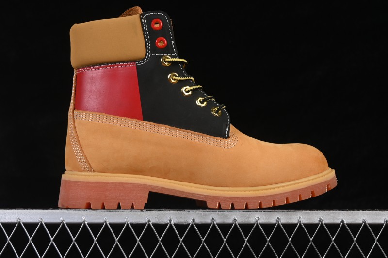 Timberland Heritage 6-Inch Waterproof Premium Leather Boots with Cushioned Collar and Anti-Fatigue Technology - TB010061713