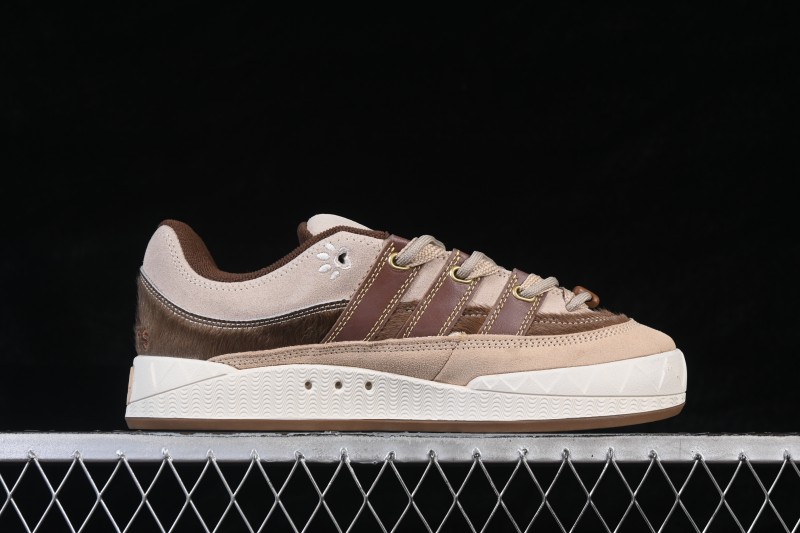 Adidas Human Made Adimatic Shark Casual Sneakers with Suede Upper - JQ2611