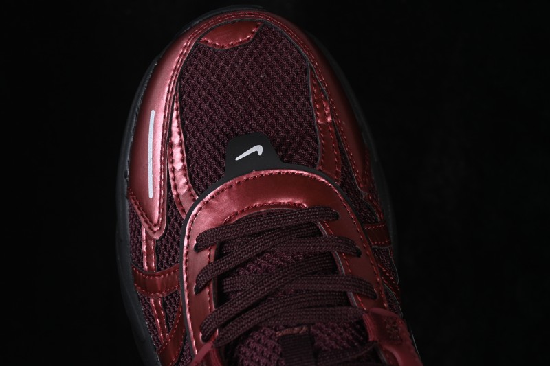 Nike V2K Run Retro Low-Top Running Shoes with Cushlon Cushioning - HJ4497-600