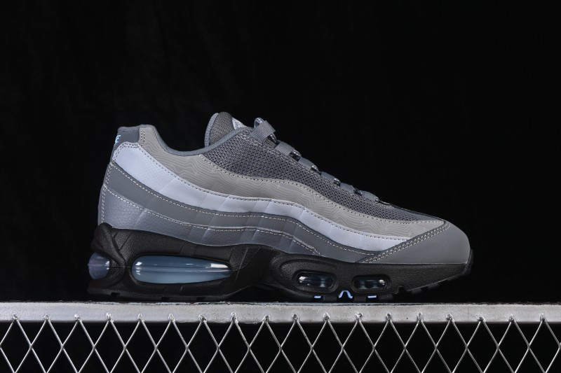 Nike Air Max 95 Retro Running Shoes with Cushioned Air Sole - IB7682-001
