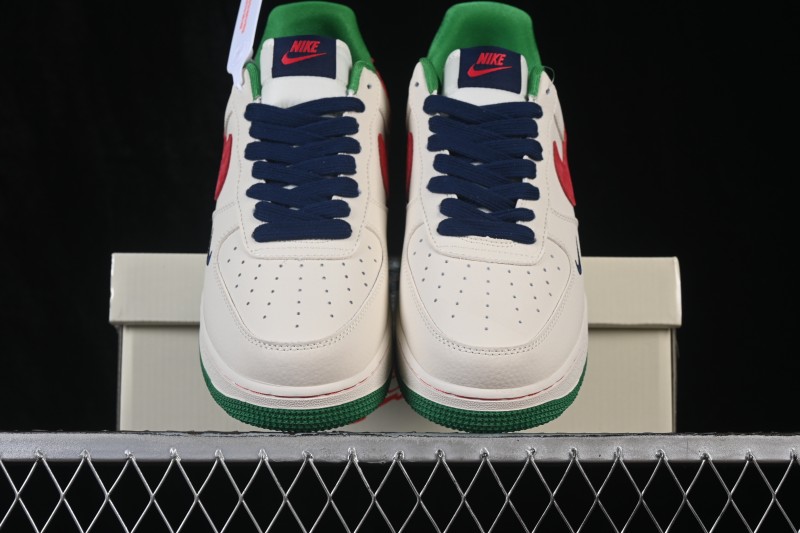Nike Air Force 1 '07 Low Casual Skateboarding Shoes with Full-Length Air Cushion - FV3694-108