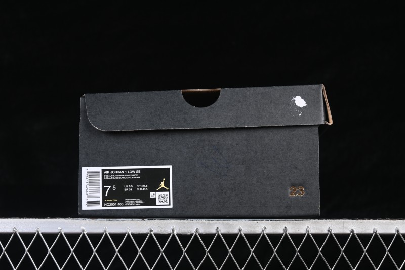 Nike Air Jordan 1 Low Basketball Lifestyle Shoes with Pastel Denim and Pink Rhinestone Swoosh - HQ2001-400