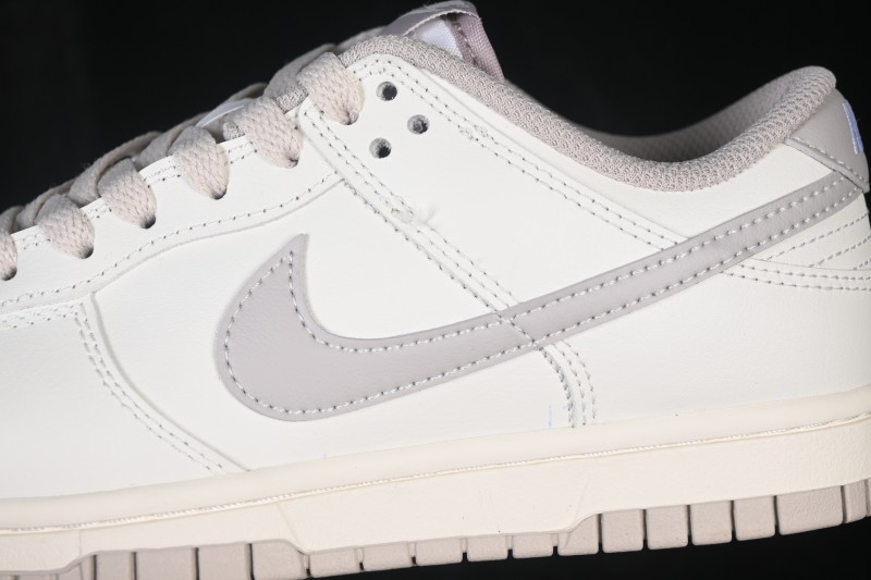 Nike SB Dunk Low Retro Skateboarding Shoes with Mist Purple Suede Upper - HF5441-007