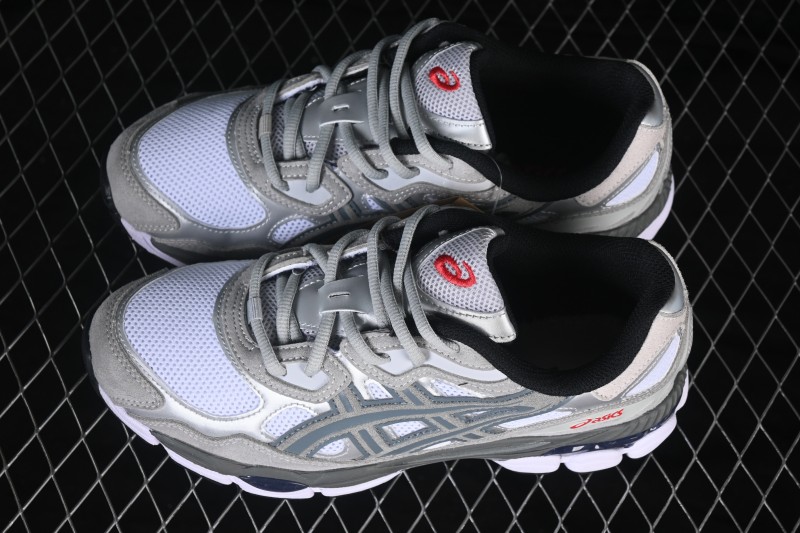 Asics Gel-Kayano Retro Running Shoes with Breathable Suede and Mesh Upper - 1201A789-102
