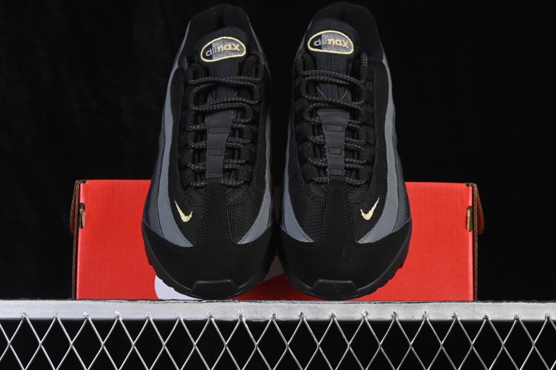 Nike Air Max 95 Retro Cushioned Running Shoes with Half-Sole Air Unit - IB7682-002