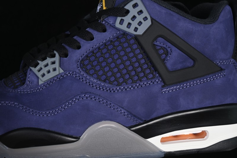 Jordan Air Jordan 4 Retro Lakers Sneakers with Premium Leather Upper - FV5029-500