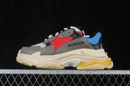 Balenciaga Triple S Retro Chunky Sneakers with Layered TPU Sole - W09024365