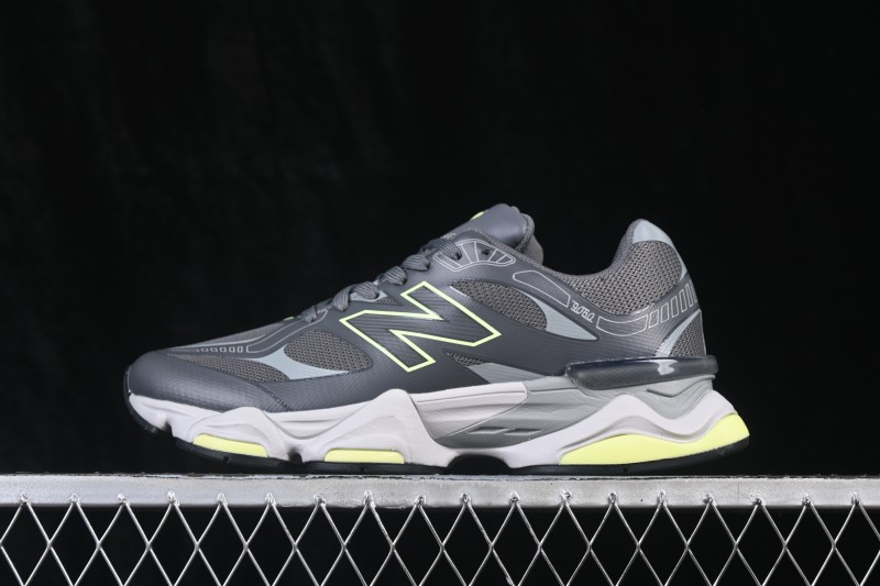 New Balance 9060 Retro Casual Running Sneakers with ABZORB Cushioning - U906041H