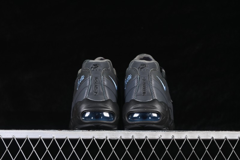 Nike Air Max 95 Retro Running Shoes with Cushioned Air Sole - FB2709-002