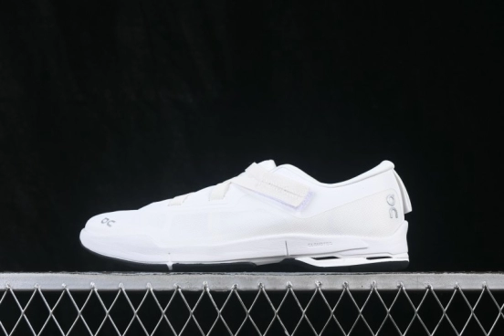 On Cloudnova Moon Lightweight Cushioned Slip-Resistant Low-Top Lifestyle Shoes - White White